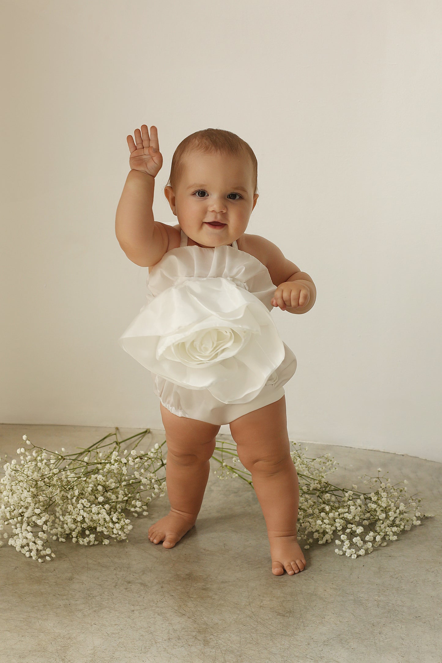 Kids Aurora bodysuit White